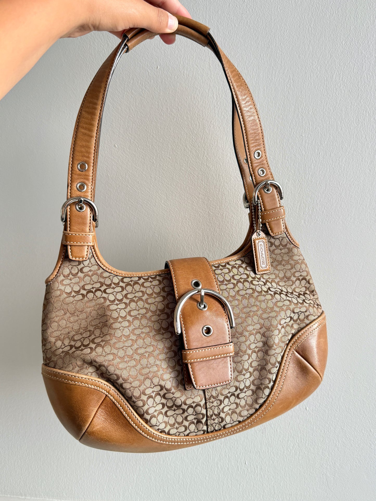 Super Rare Coach Soho Signature Shoulder Bag