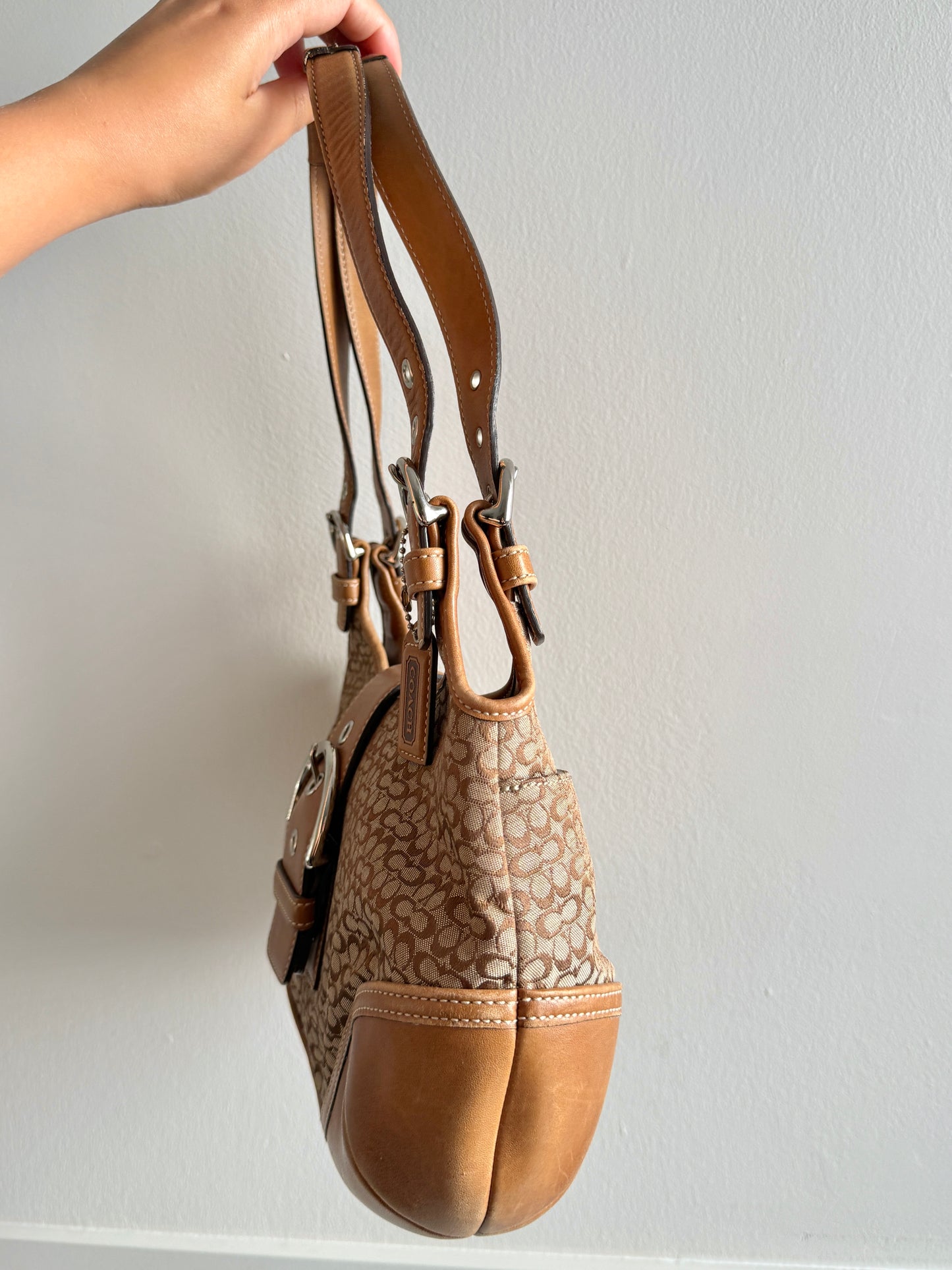 Super Rare Coach Soho Signature Shoulder Bag