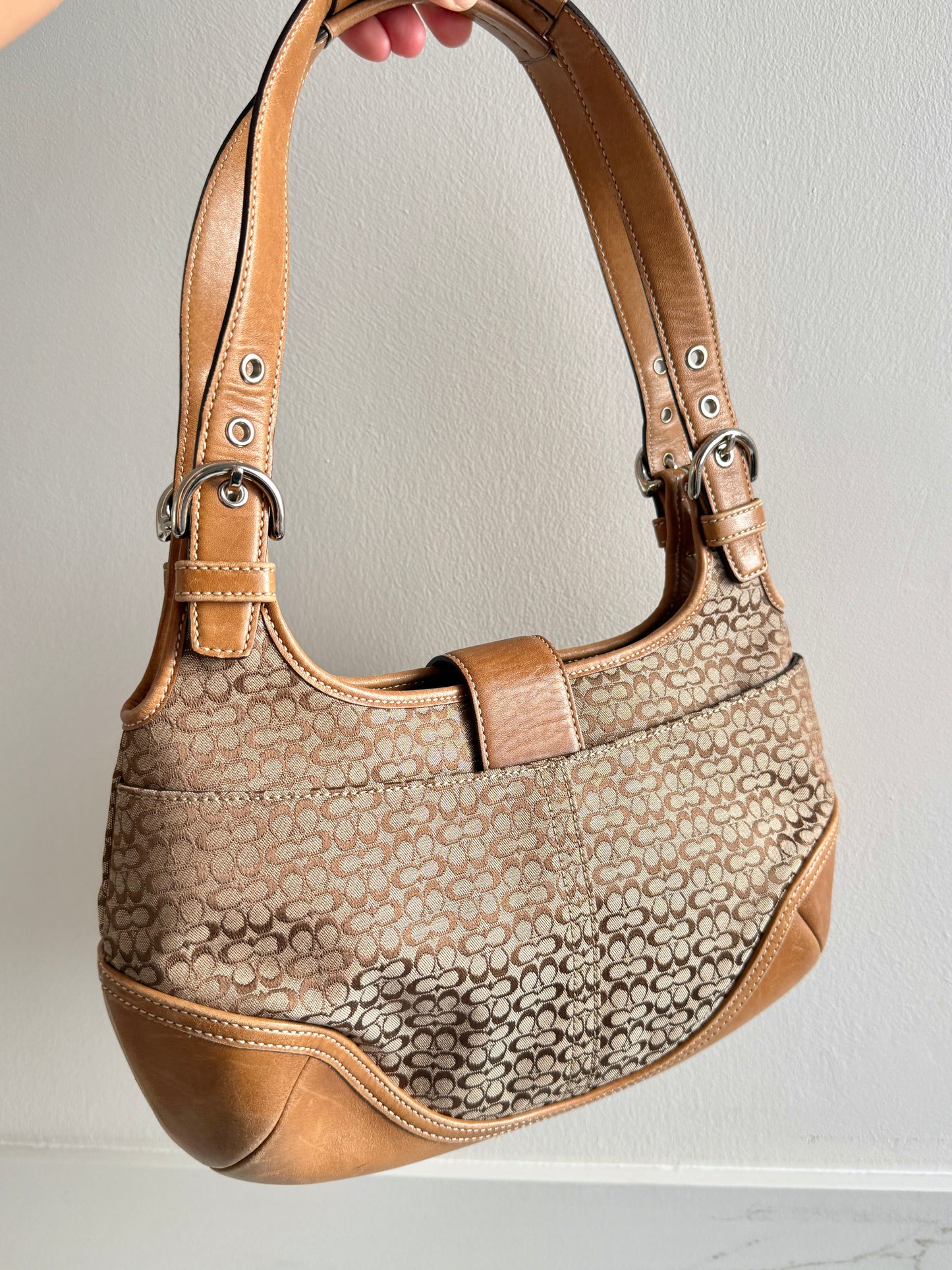 Super Rare Coach Soho Signature Shoulder Bag