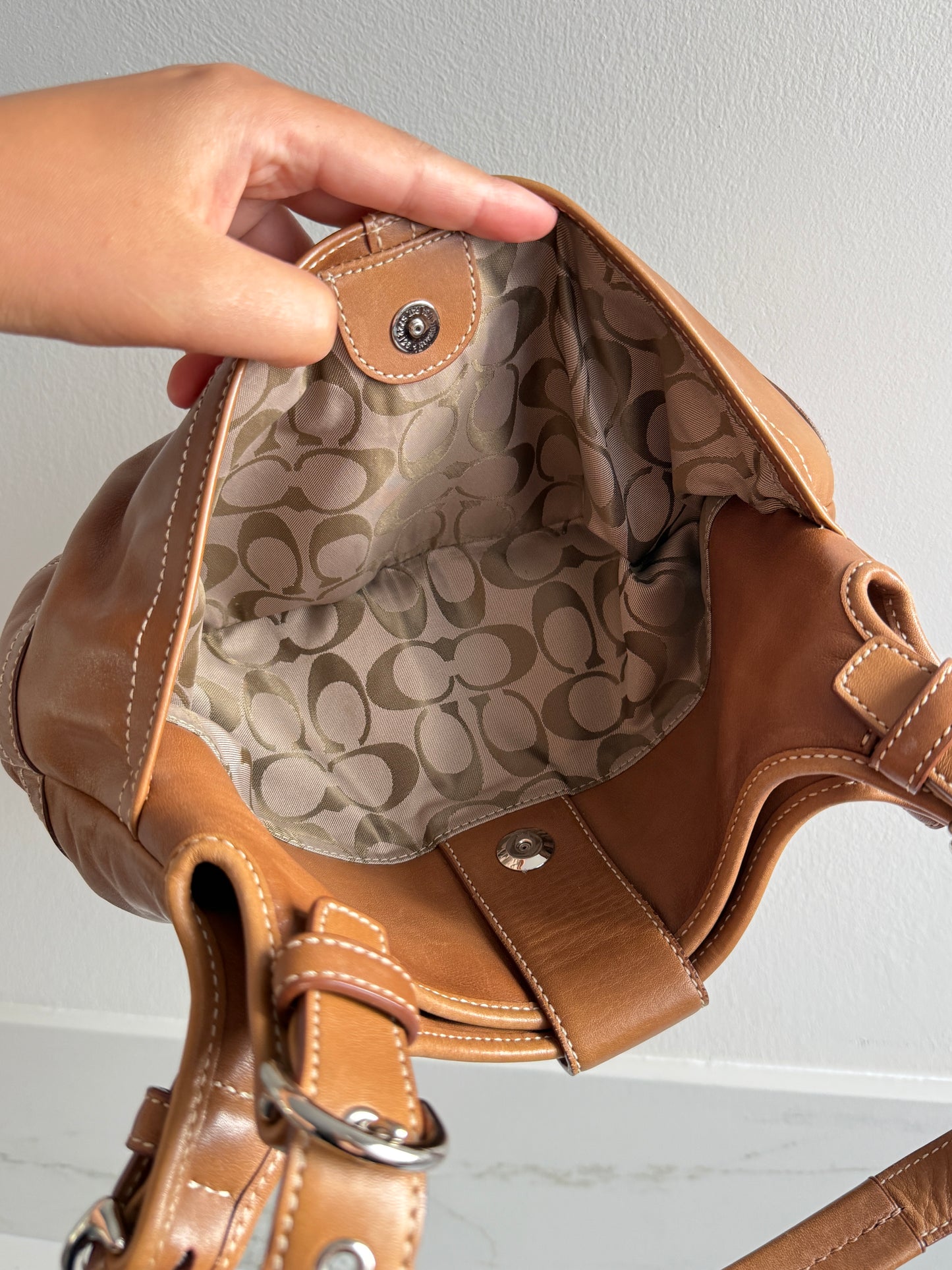 Super Rare Coach Soho Leather Shoulder Bag