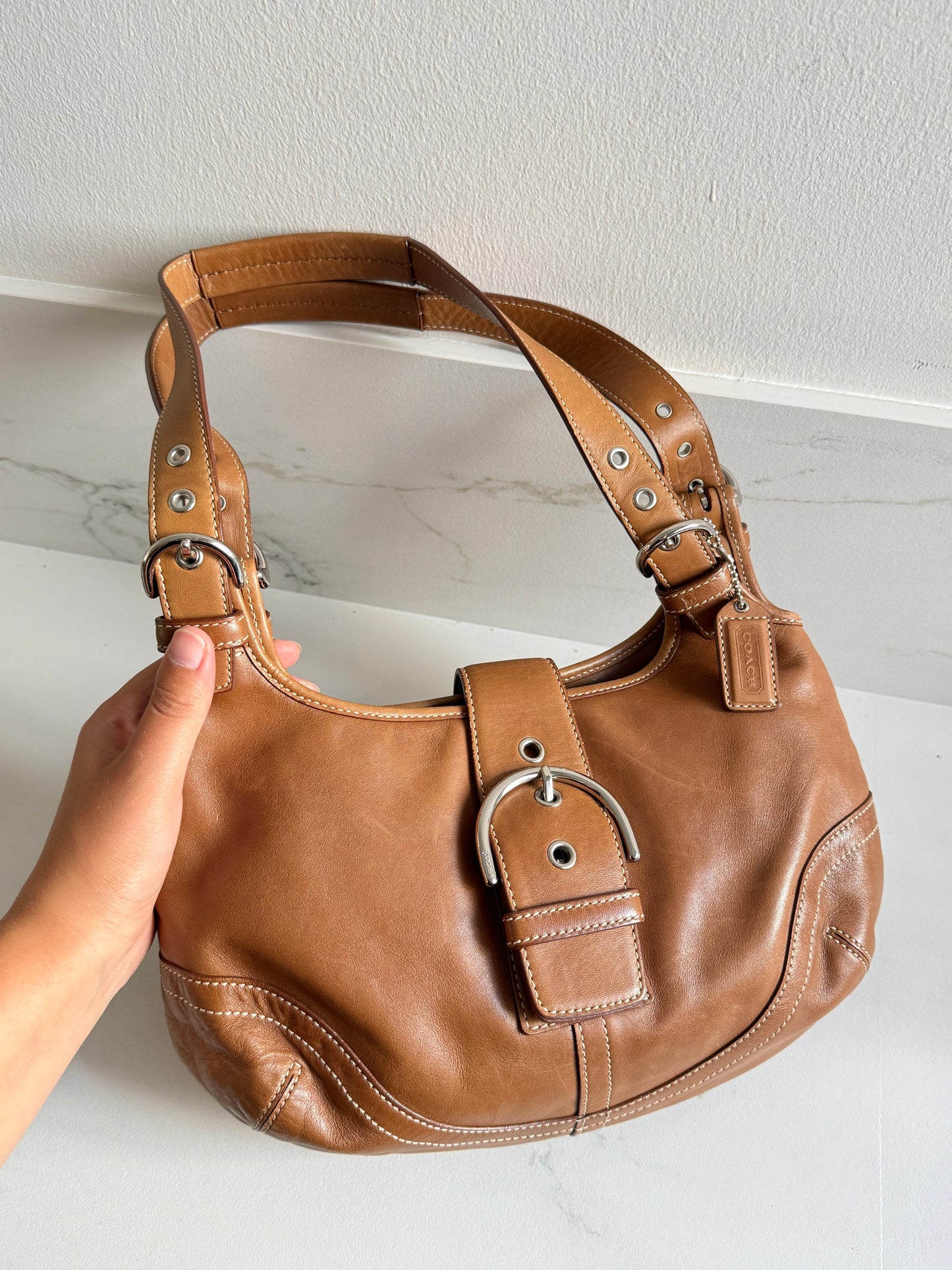 Super Rare Coach Soho Leather Shoulder Bag