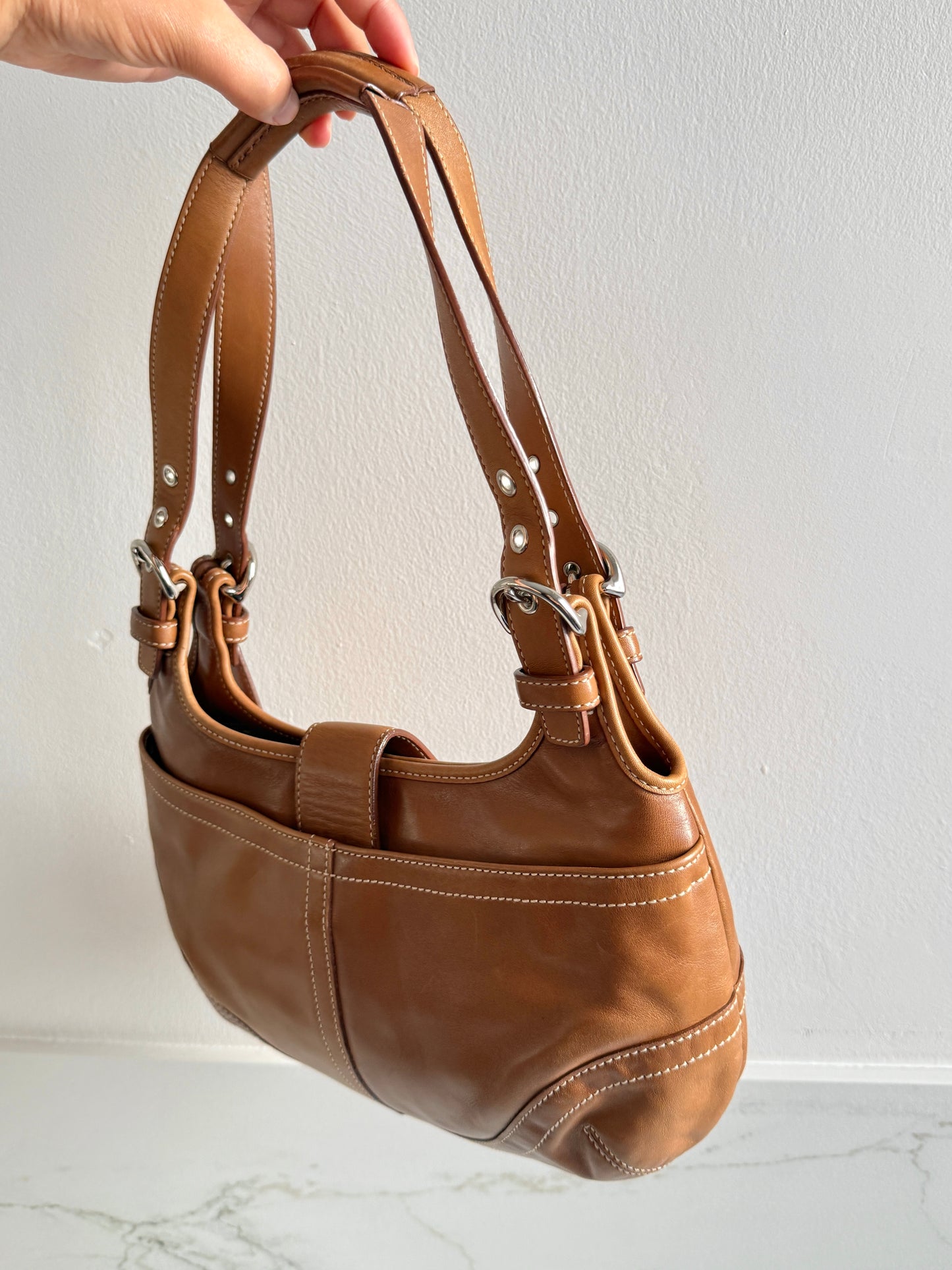 Super Rare Coach Soho Leather Shoulder Bag