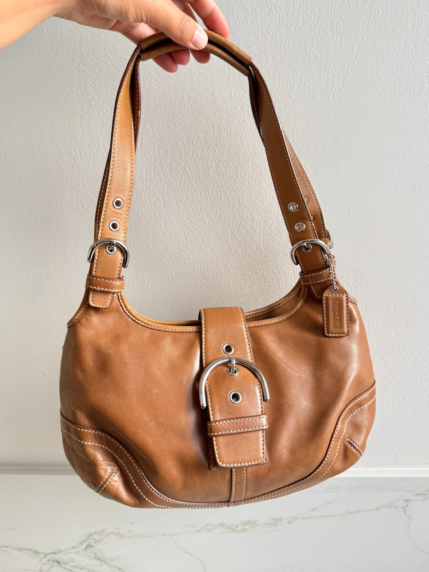 Super Rare Coach Soho Leather Shoulder Bag