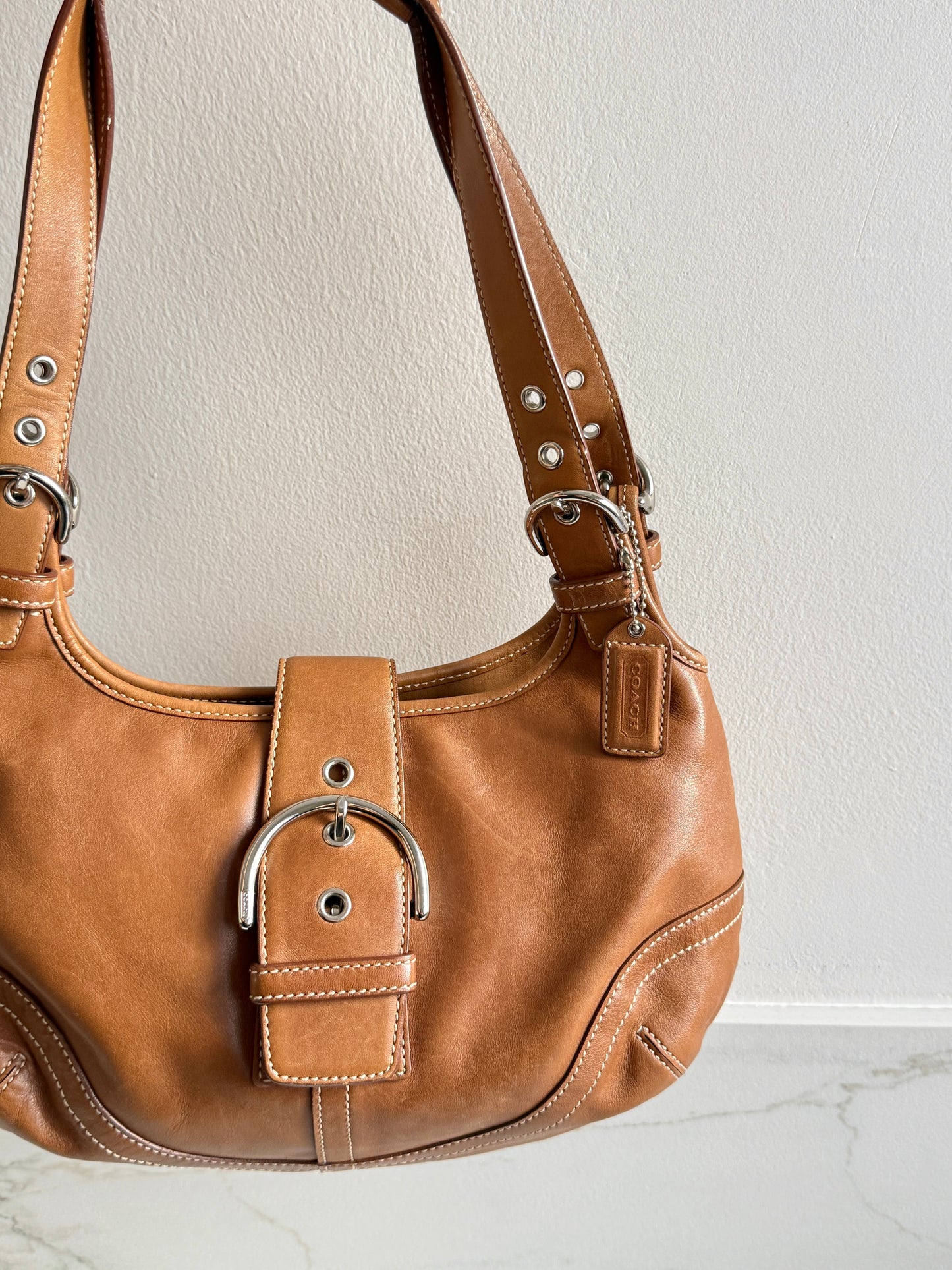 Super Rare Coach Soho Leather Shoulder Bag