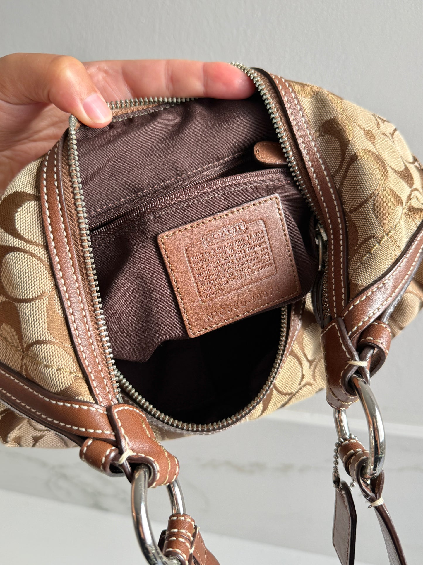 Super Rare Coach Soho Signature Shoulder Bag