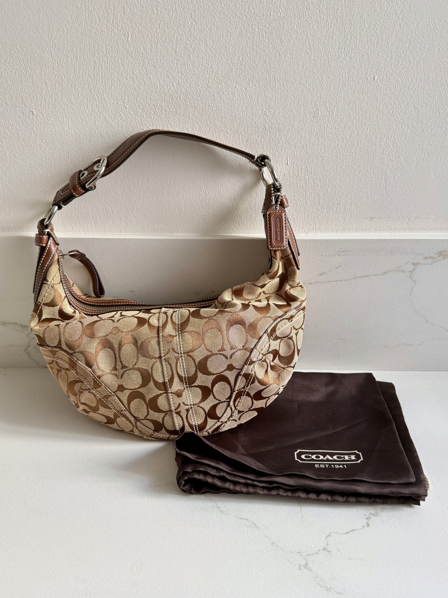 Super Rare Coach Soho Signature Shoulder Bag