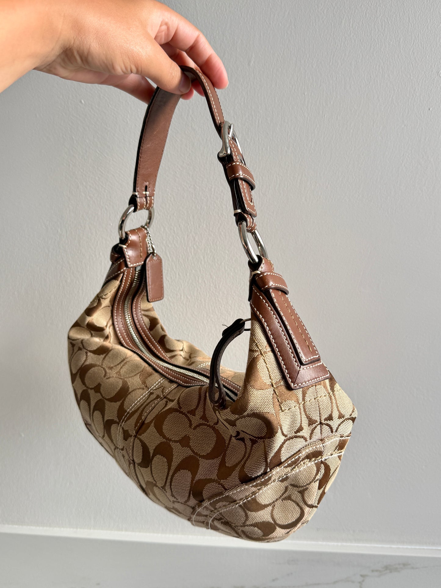 Super Rare Coach Soho Signature Shoulder Bag