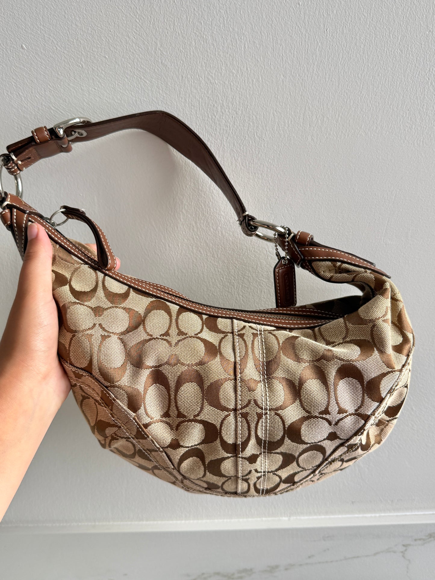 Super Rare Coach Soho Signature Shoulder Bag