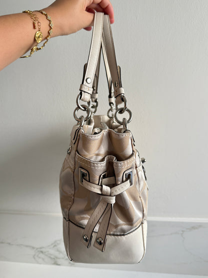Super Rare Coach Op Art Peyton Shoulder Bag