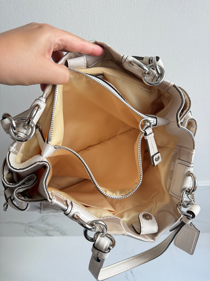 Super Rare Coach Op Art Peyton Shoulder Bag