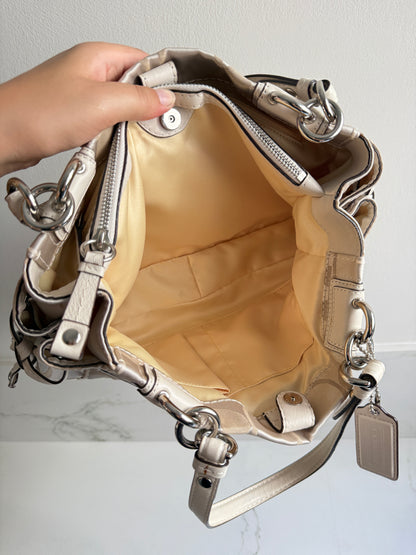 Super Rare Coach Op Art Peyton Shoulder Bag