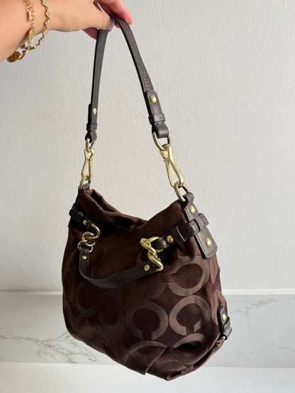 Super Rare Coach Brooke Op Art Shoulder Bag