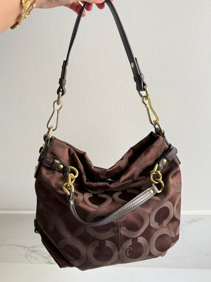 Super Rare Coach Brooke Op Art Shoulder Bag
