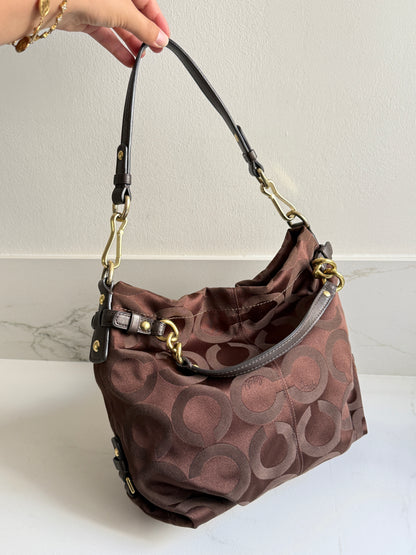 Super Rare Coach Brooke Op Art Shoulder Bag