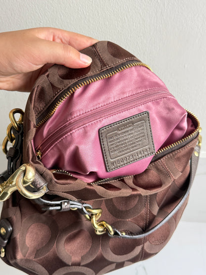 Super Rare Coach Brooke Op Art Shoulder Bag