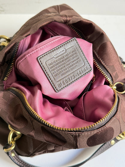 Super Rare Coach Brooke Op Art Shoulder Bag