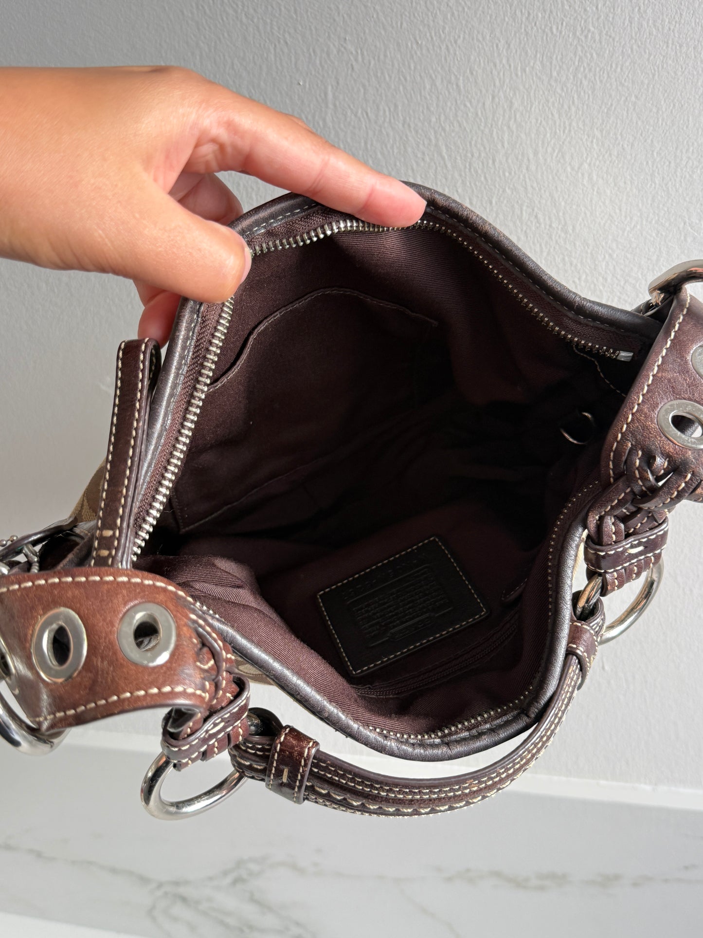 Coach Soho Signature Shoulder Bag
