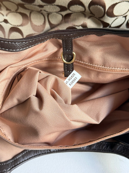 Super Rare Coach Devin Signature Tote Shoulder Bag
