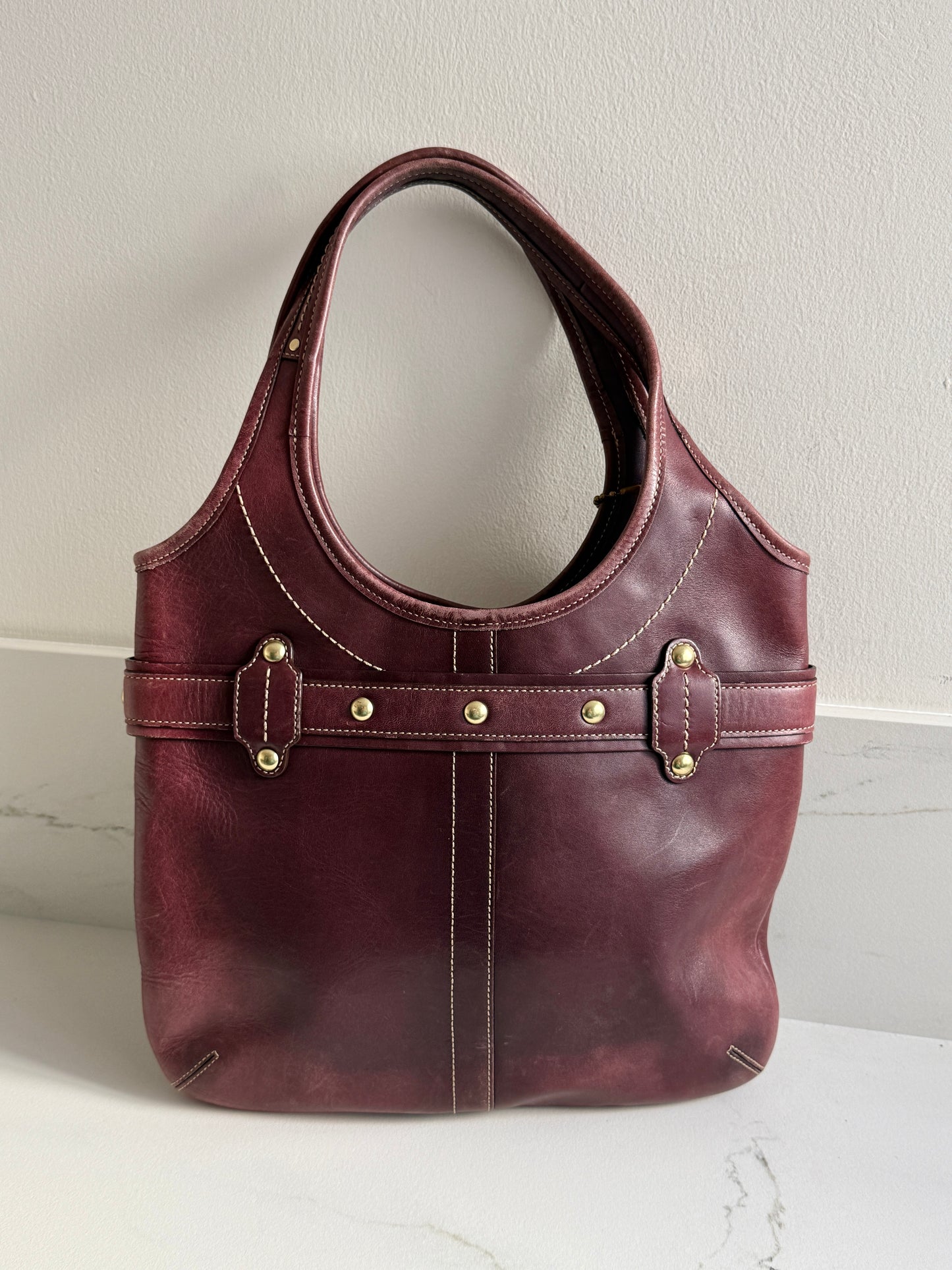 Rare Coach Ergo Leather Shoulder Bag