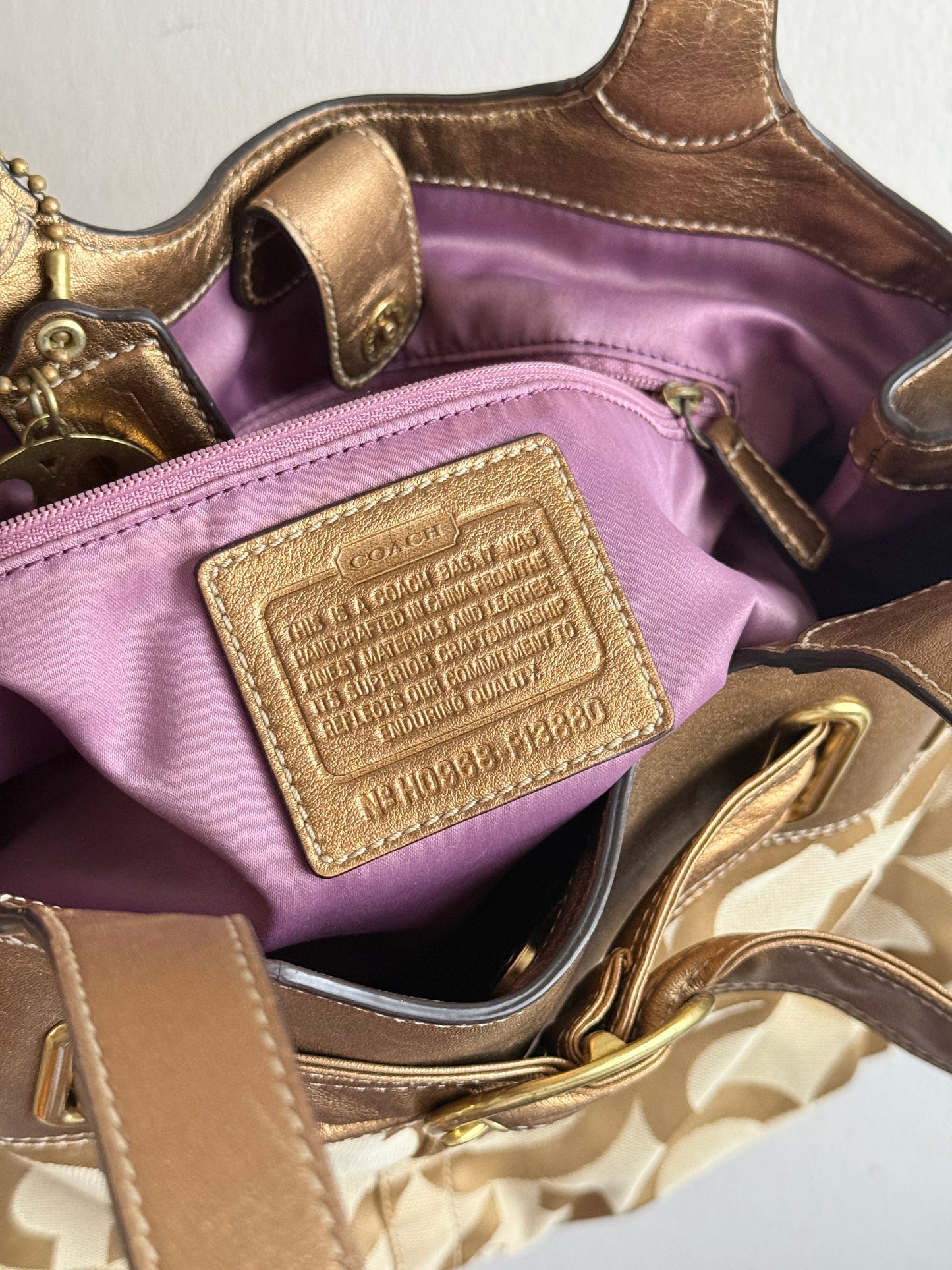 Super Rare Coach Op Art Shoulder Bag