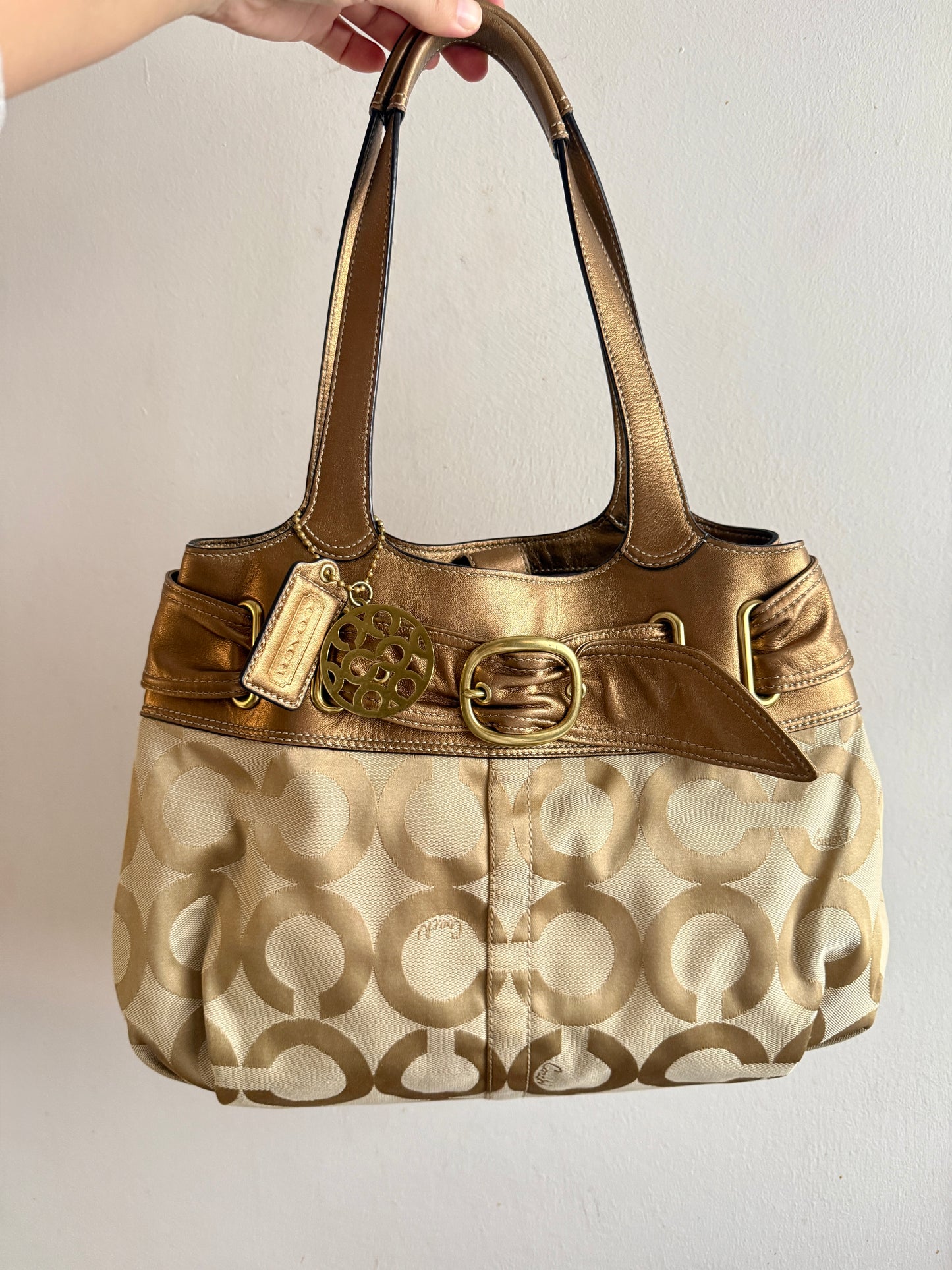 Super Rare Coach Op Art Shoulder Bag