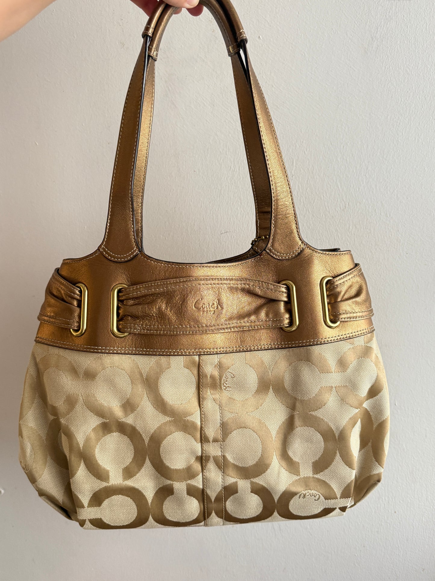 Super Rare Coach Op Art Shoulder Bag