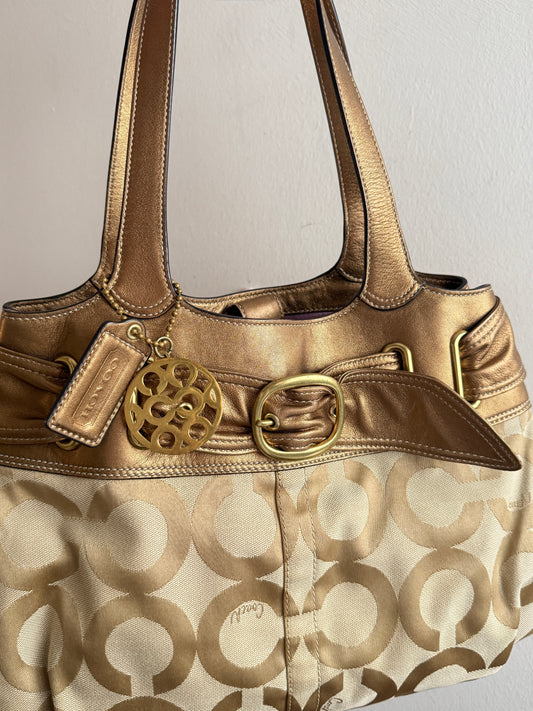 Super Rare Coach Op Art Shoulder Bag