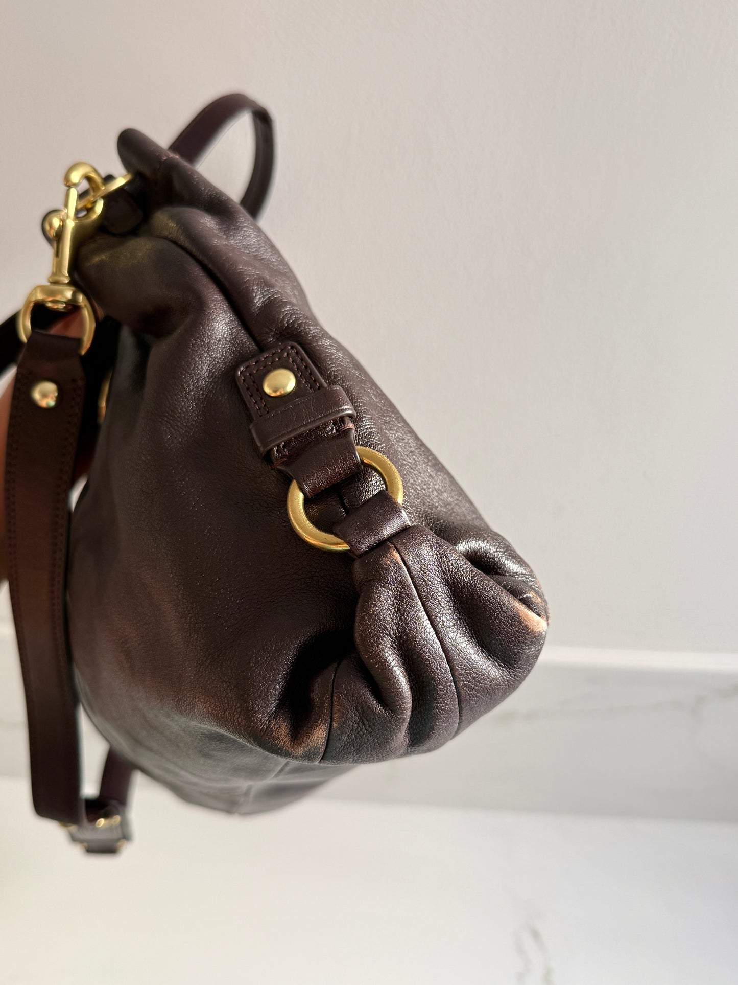 Super Rare Coach Ashley Leather Carryall Shoulder Bag