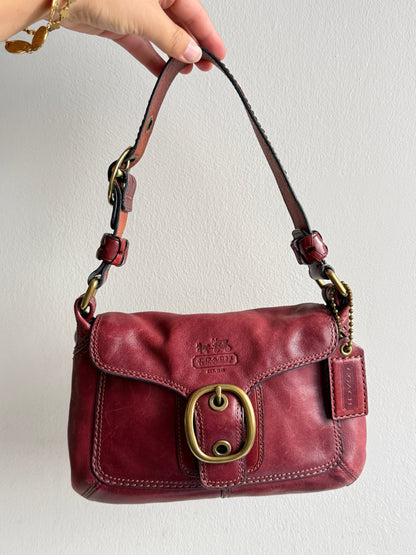 Super Rare Coach Bleecker Leather Shoulder Bag