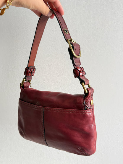 Super Rare Coach Bleecker Leather Shoulder Bag