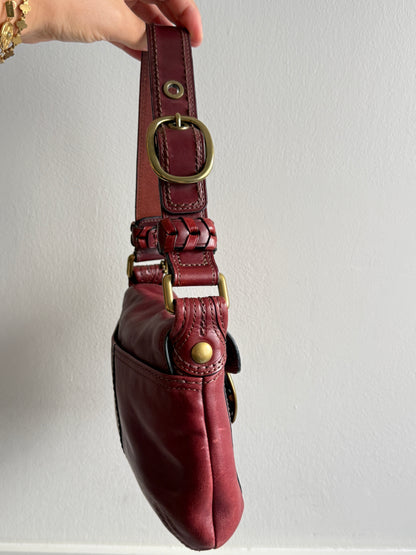 Super Rare Coach Bleecker Leather Shoulder Bag