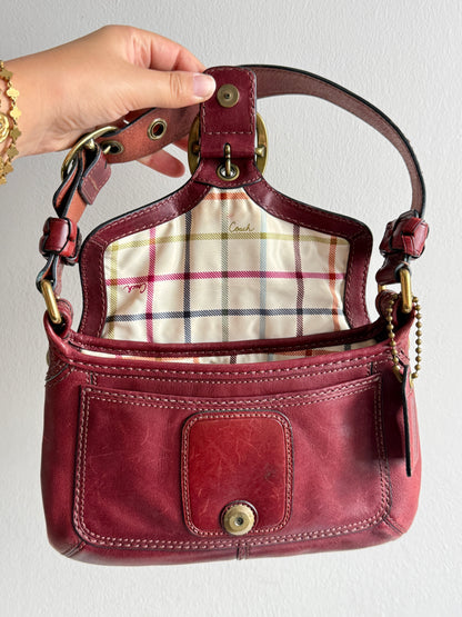 Super Rare Coach Bleecker Leather Shoulder Bag