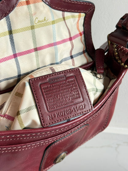 Super Rare Coach Bleecker Leather Shoulder Bag