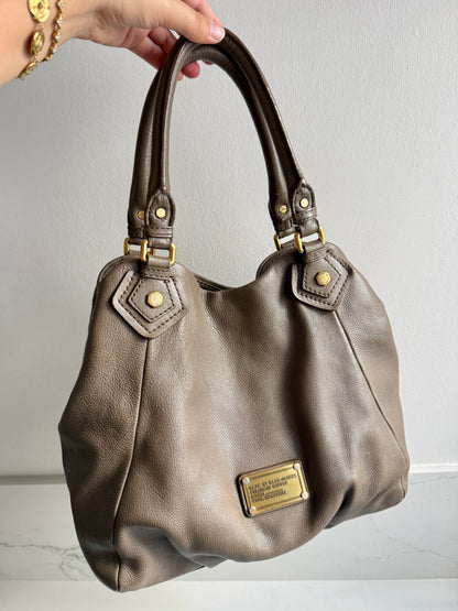 Marc by Marc Jacobs Classic Q Fran Leather Shoulder Bag