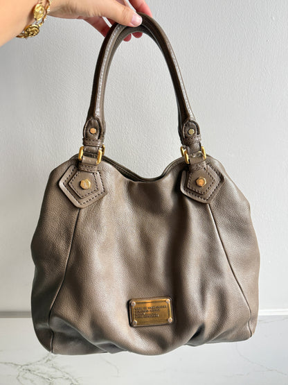 Marc by Marc Jacobs Classic Q Fran Leather Shoulder Bag