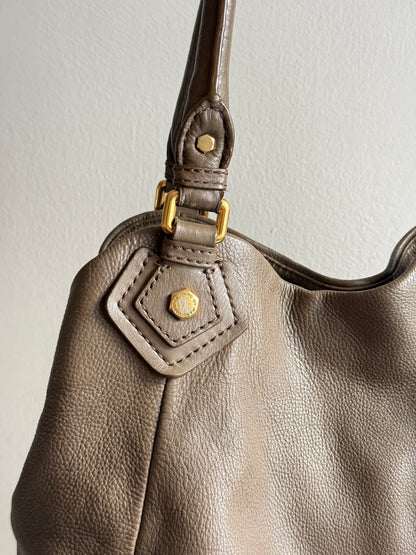 Marc by Marc Jacobs Classic Q Fran Leather Shoulder Bag