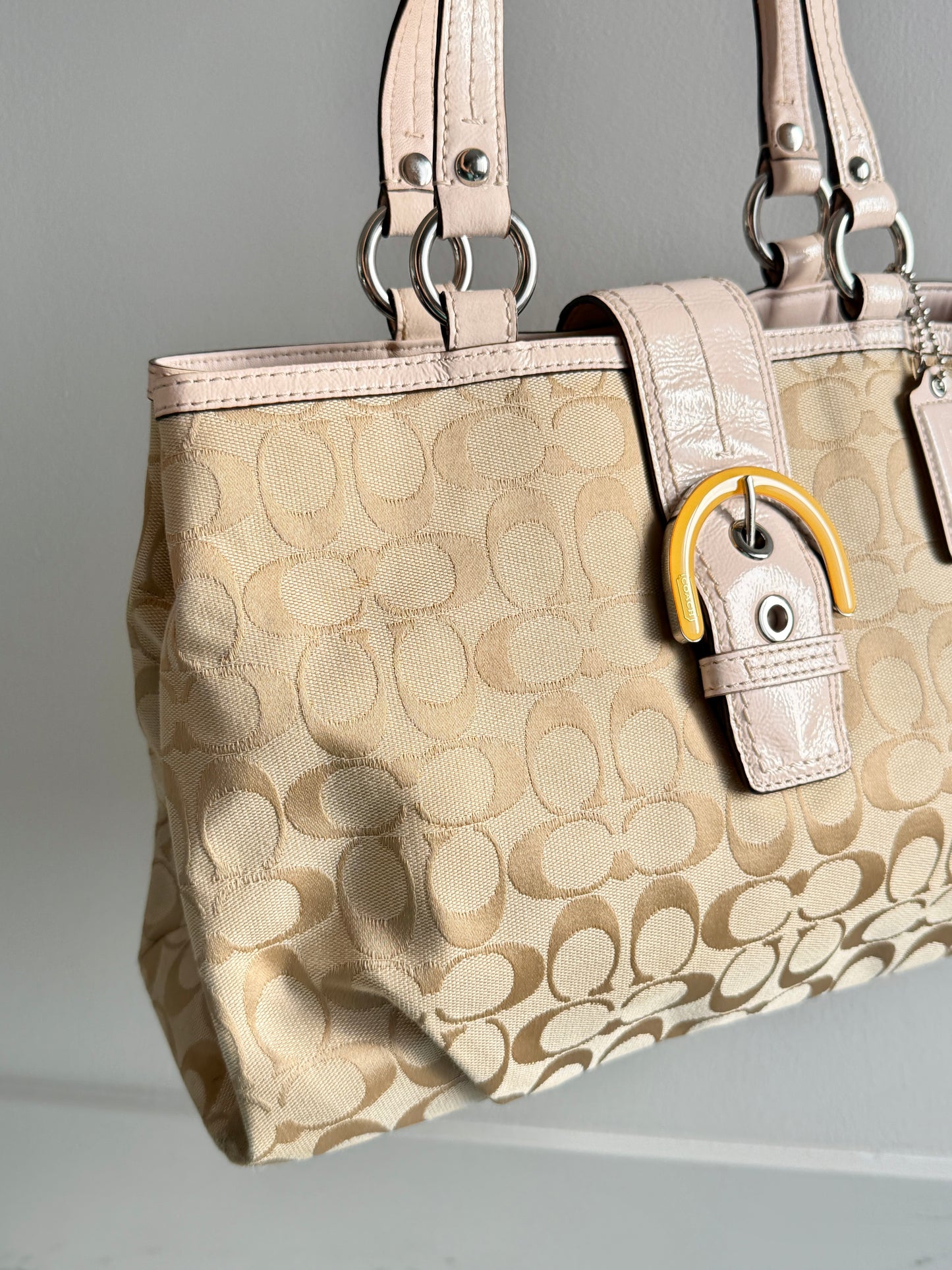 Coach Soho Signature Carryall Shoulder Bag