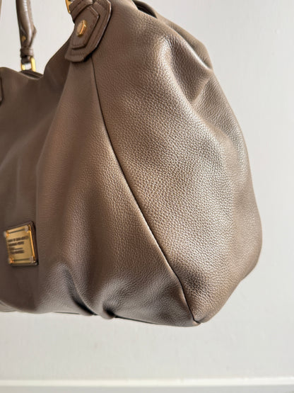 Marc by Marc Jacobs Classic Q Fran Leather Shoulder Bag