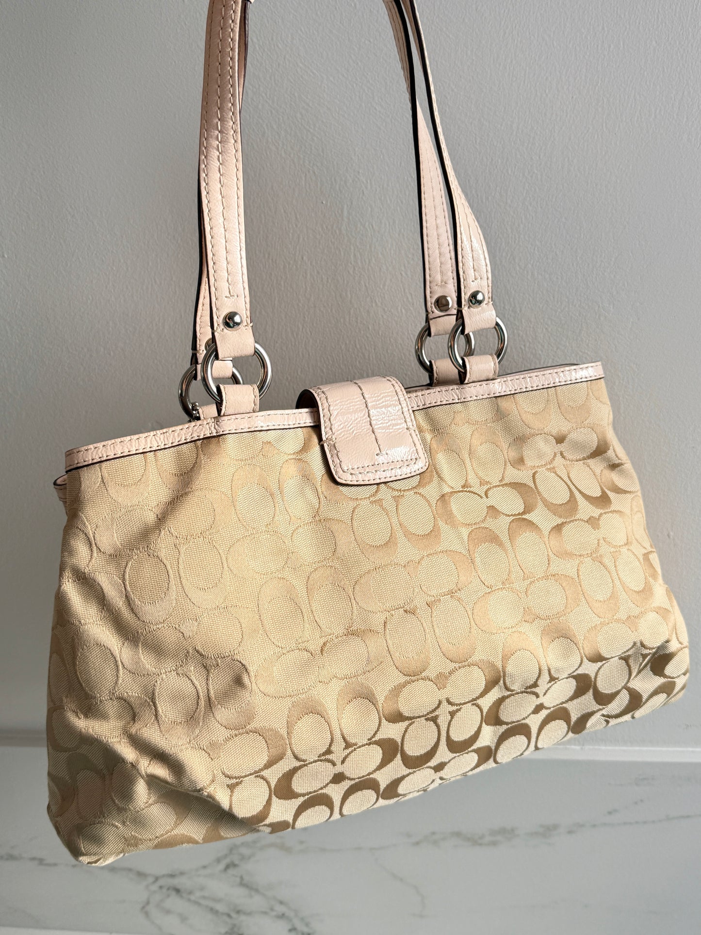 Coach Soho Signature Carryall Shoulder Bag