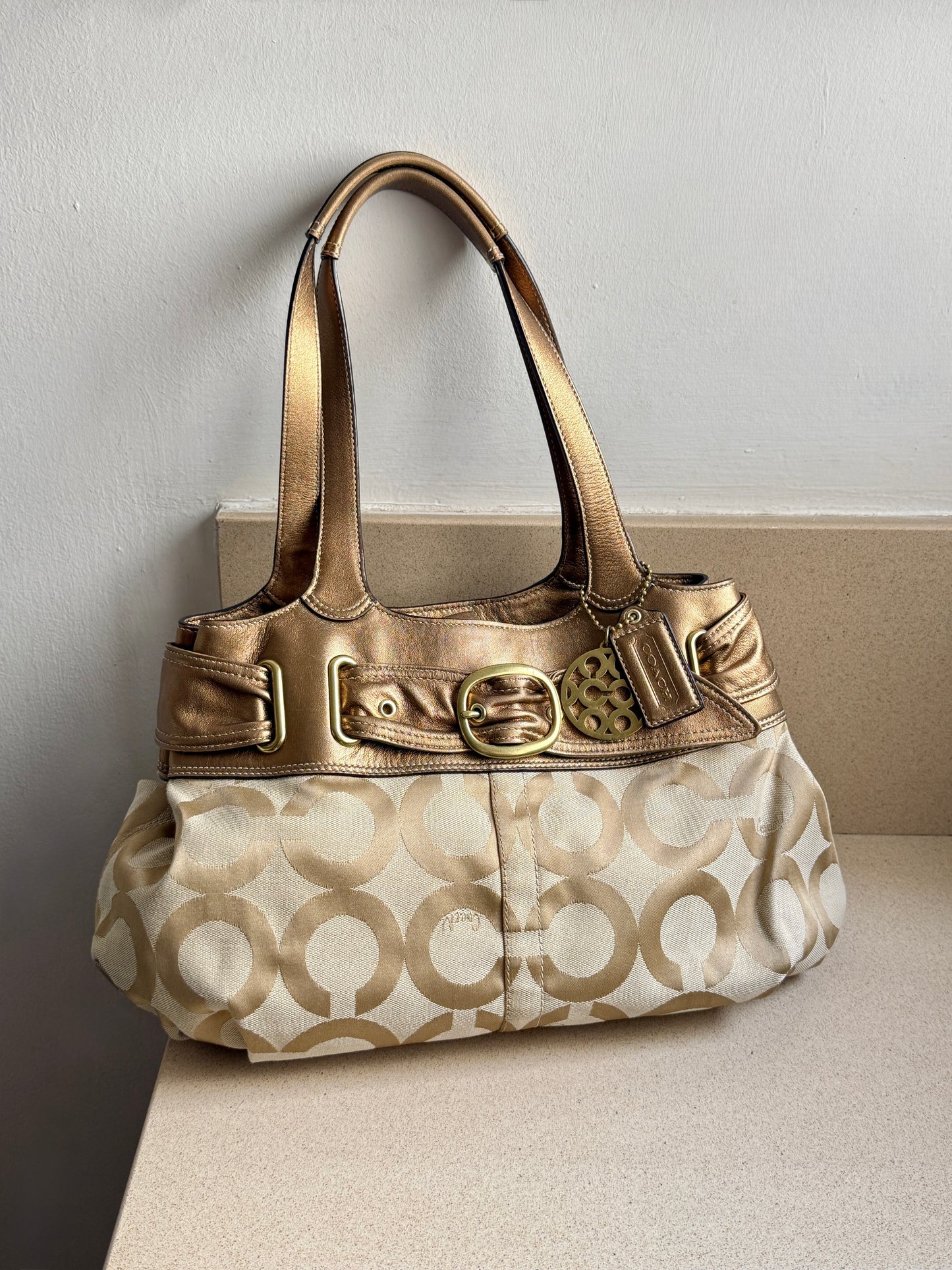 Super Rare Coach Op Art Shoulder Bag