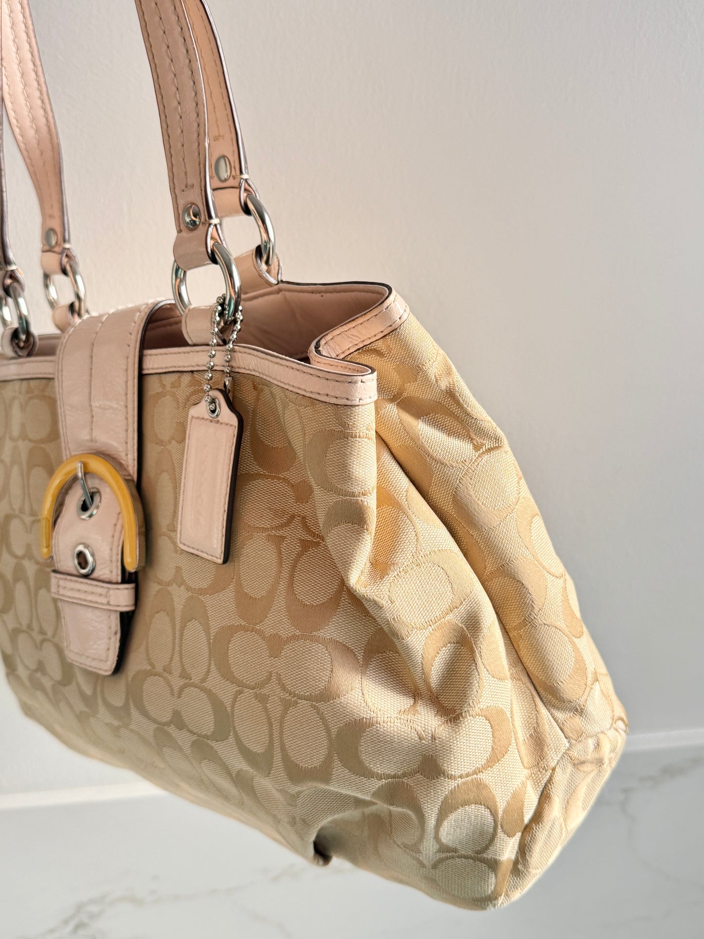Coach Soho Signature Carryall Shoulder Bag