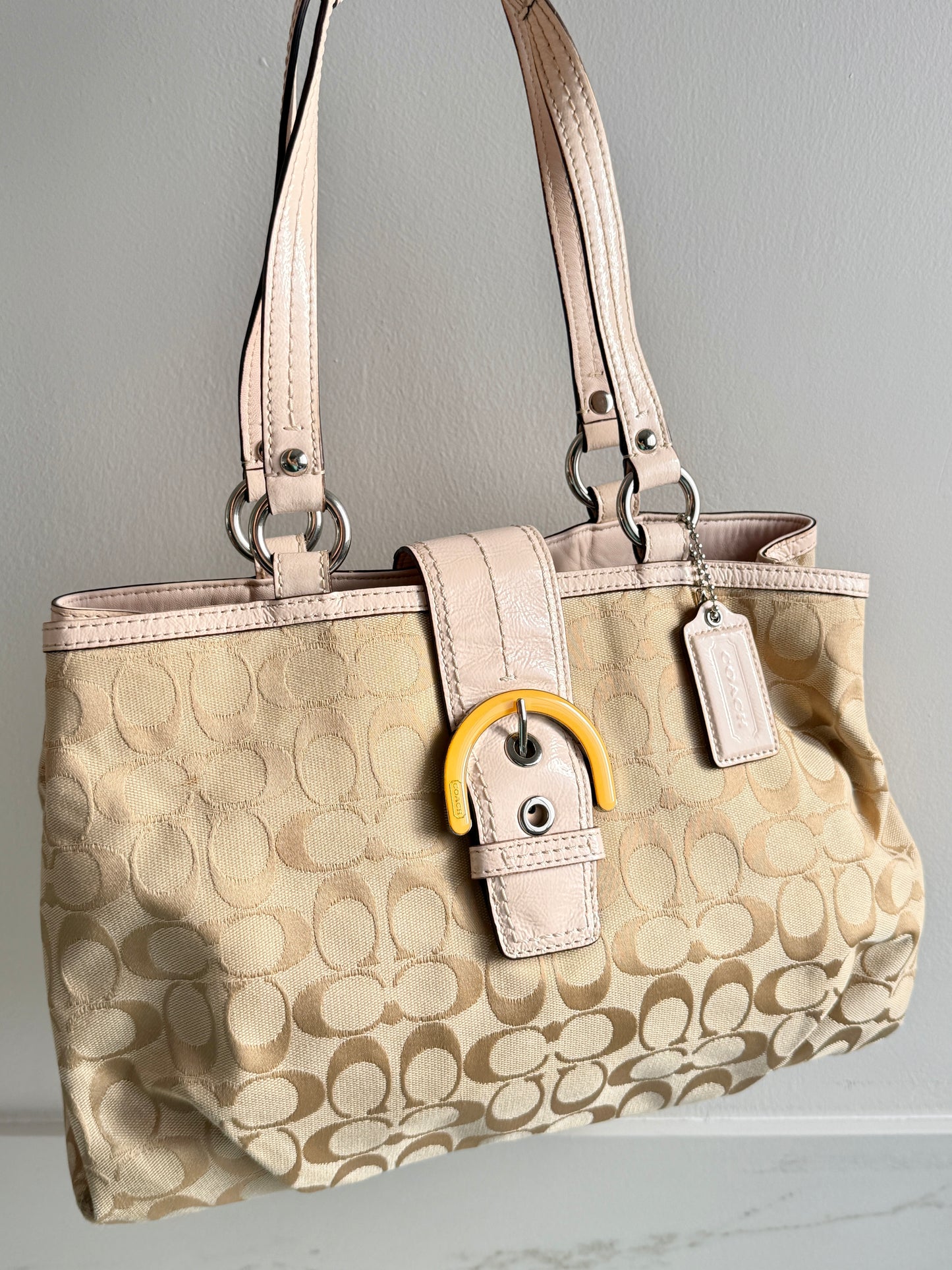 Coach Soho Signature Carryall Shoulder Bag