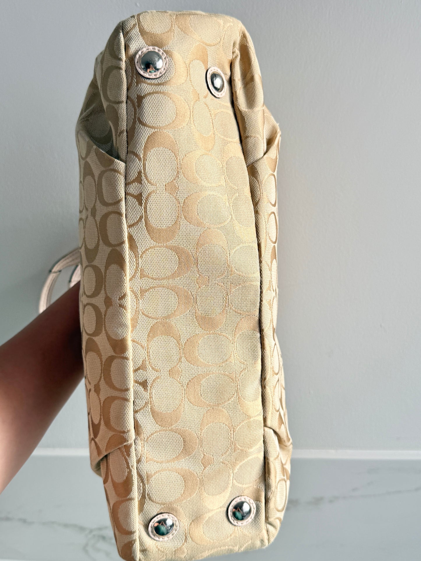 Coach Soho Signature Carryall Shoulder Bag