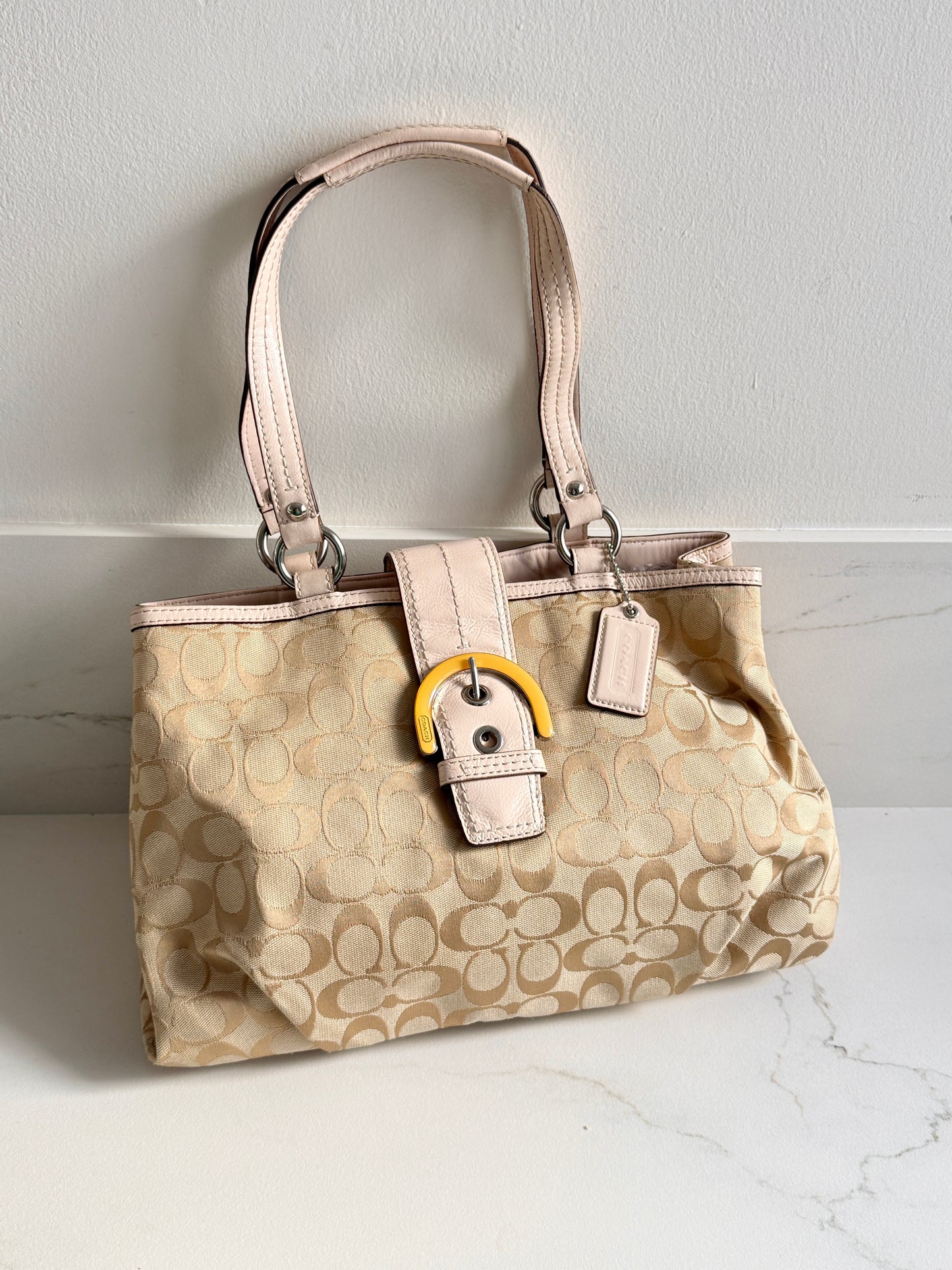 Coach Soho Signature Carryall Shoulder Bag