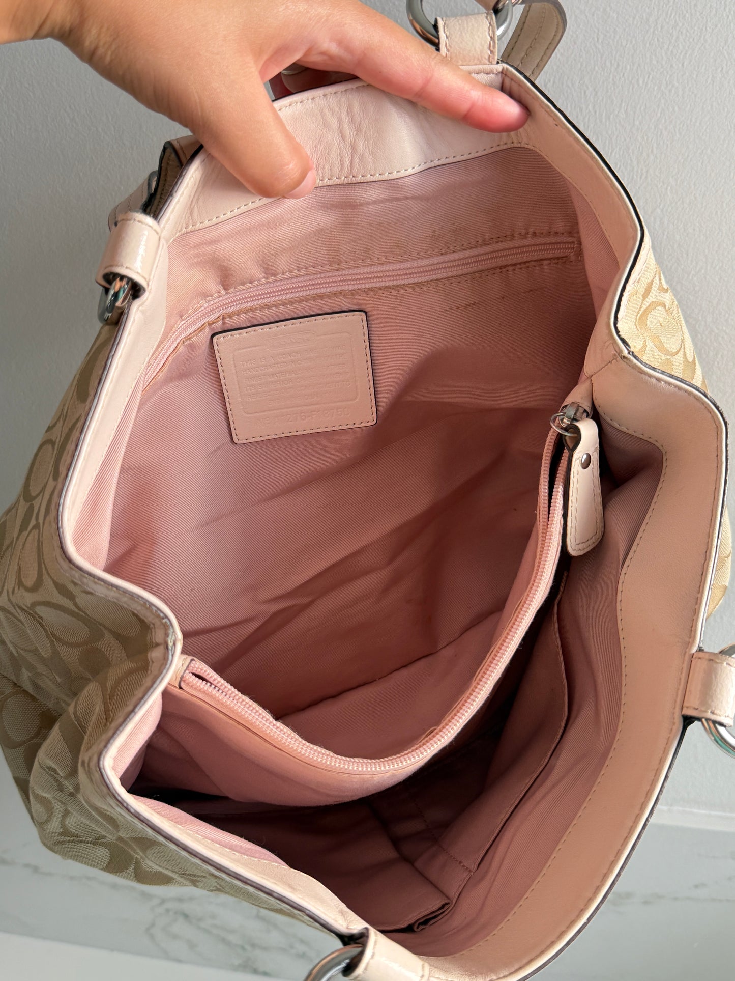 Coach Soho Signature Carryall Shoulder Bag