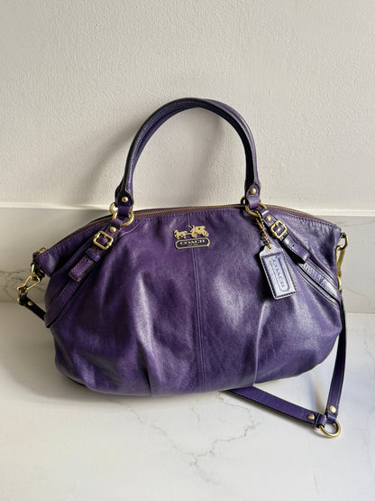 Coach Madison Sophia Leather Shoulder Bag, Large