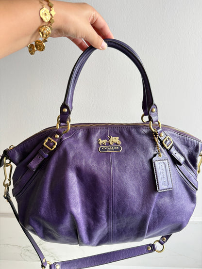 Coach Madison Sophia Leather Shoulder Bag, Large