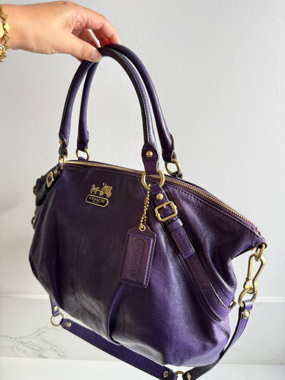 Coach Madison Sophia Leather Shoulder Bag, Large