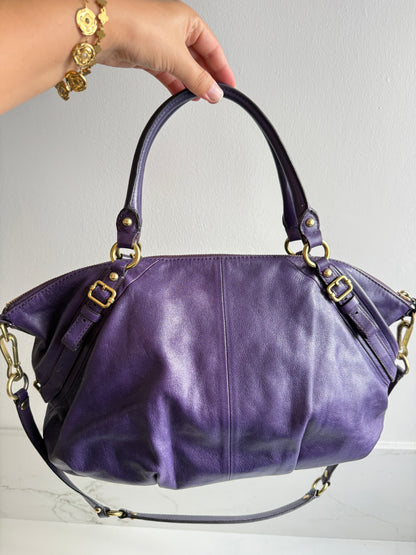 Coach Madison Sophia Leather Shoulder Bag, Large
