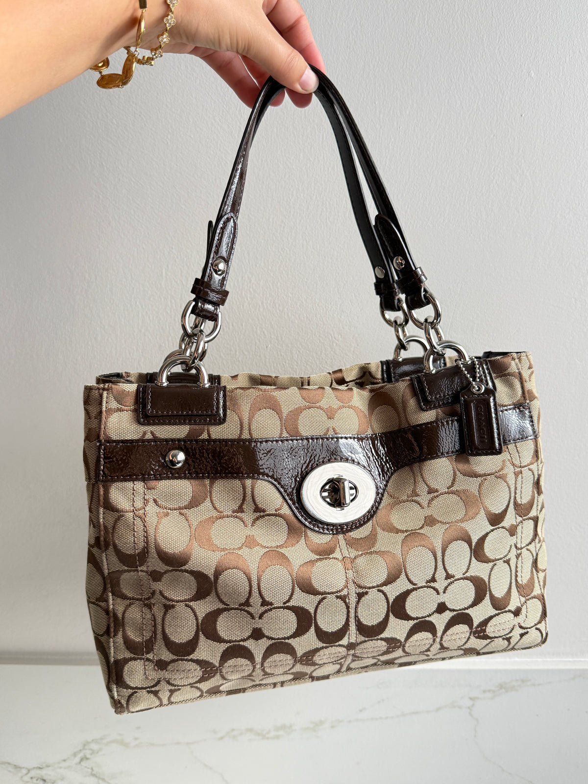 Rare Coach Penelope Signature Shoulder Bag